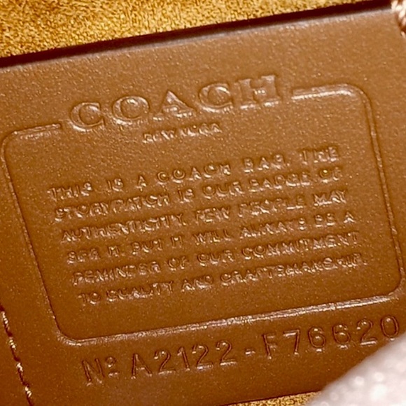 Coach Tilly Top Handle Satchel in Signature Canvas - Picture 9 of 12
